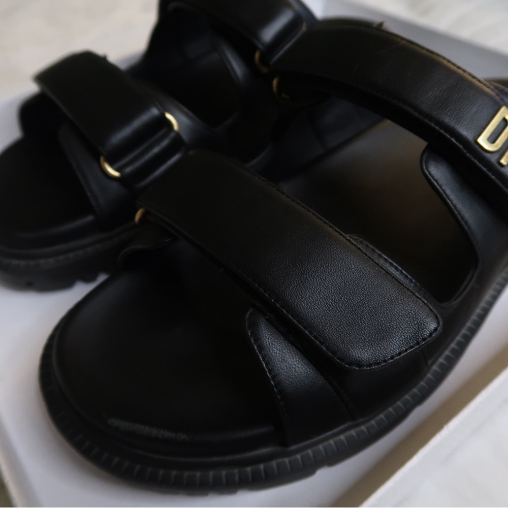 DIORact Slide Lambskin Black - Picture 2 of 15